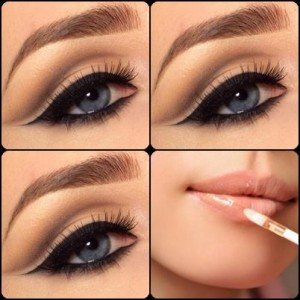 maquillajevestidonegro1