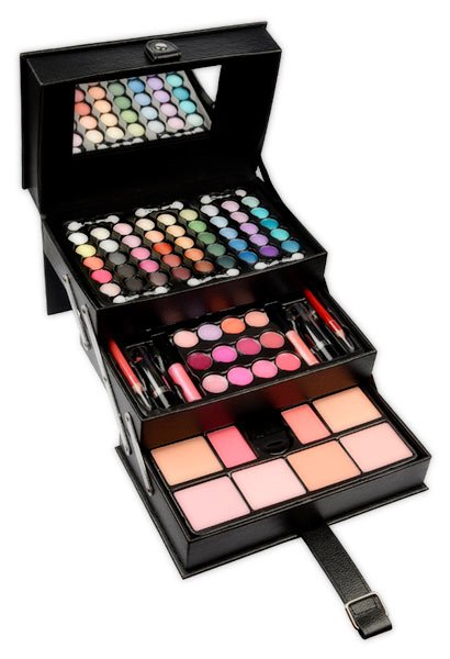 Caja de Belleza Profesional de Gran Almacenamiento